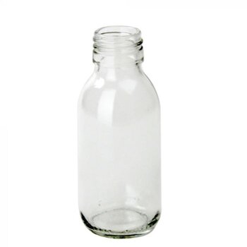 Bel terug Armoedig Subtropisch Glazen fles 100ml met schroefdeksel - Zero Waste Groothandel